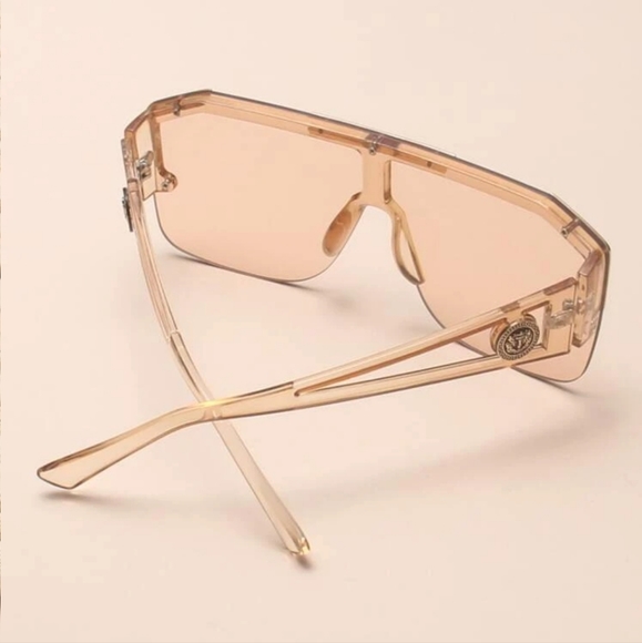 💎Rimless Oversized Shield Fashion Glasses💎 - Picture 3 of 4